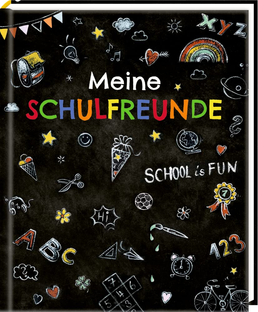 Detalle de Coppenrath Freundebuch: Meine Schulfreunde - School is fun – księga przyjaciół szkolnych
