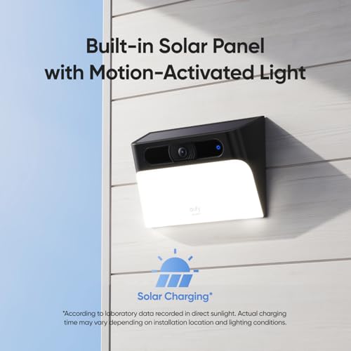 Thumbnail 2 de eufy Security Solar Wall Light Cam S120: 1080P Camera with Forever Power