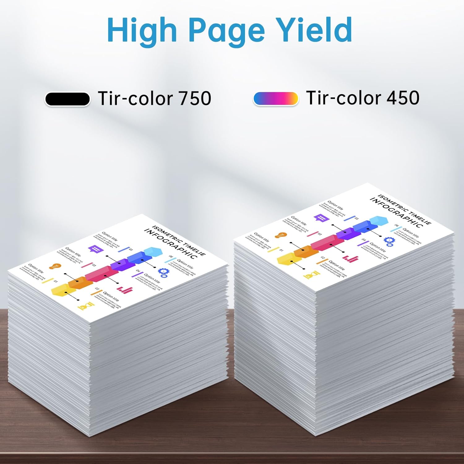 Thumbnail 2 de HP 303XL Black and Colour Ink Cartridges (Non-Original) – 2 Pack for Envy Inspire/Photo and Tango X