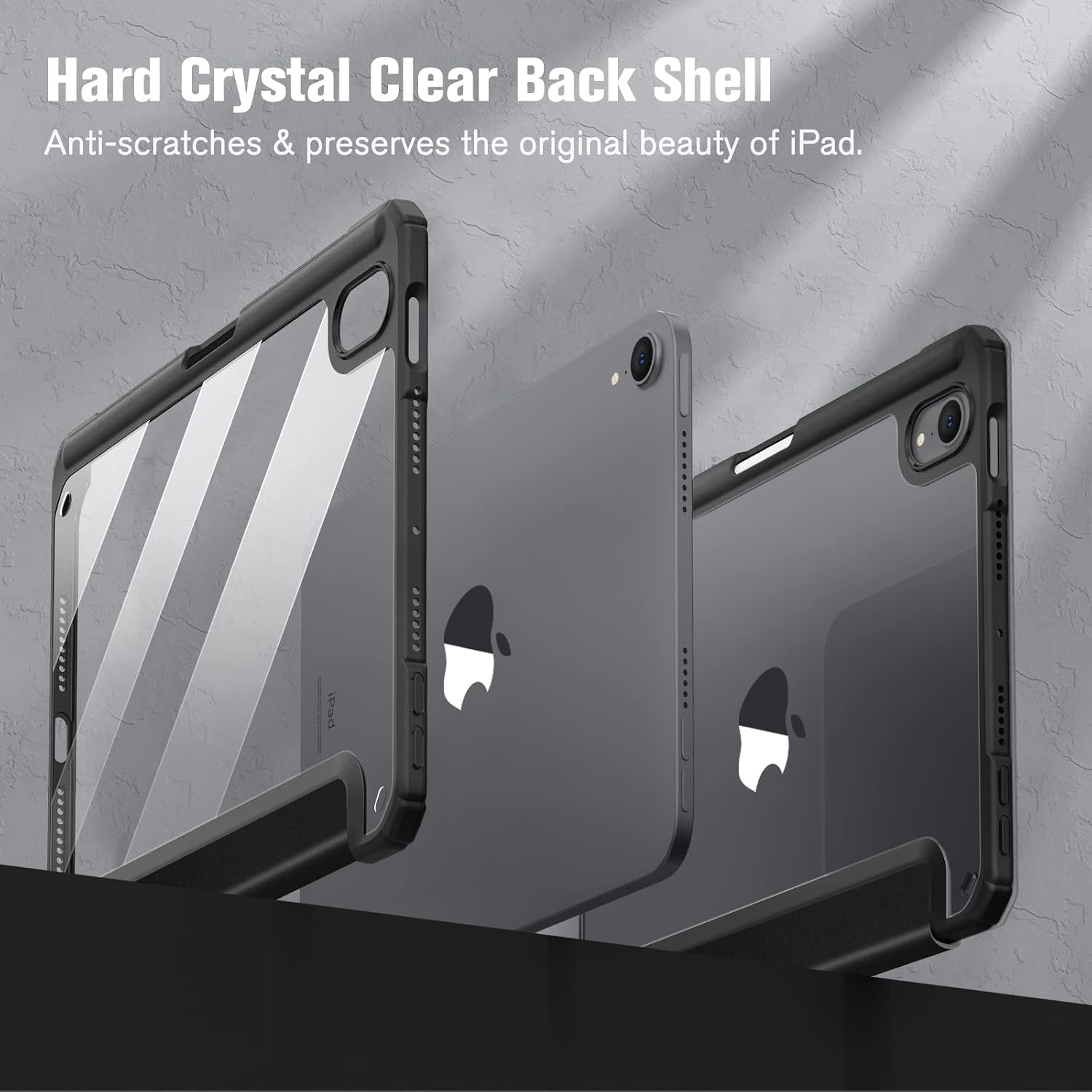 Thumbnail 4 de Fintie iPad mini クリアケース コンポジションブック柄｜TPUバンパー・ペンホルダー・スタンド機能