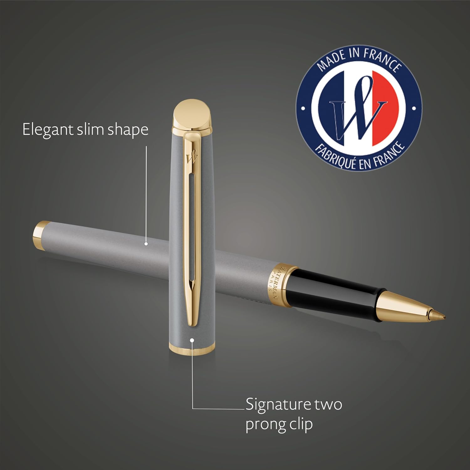 Detalle de Waterman Hémisphère stylo roller fin