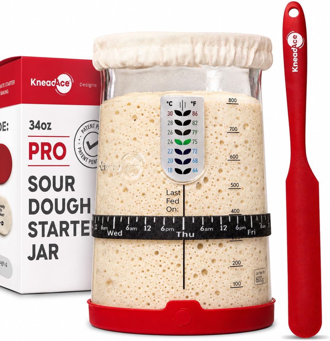 Detalle de KNEADACE Pro KA06 34 oz Starter Kit