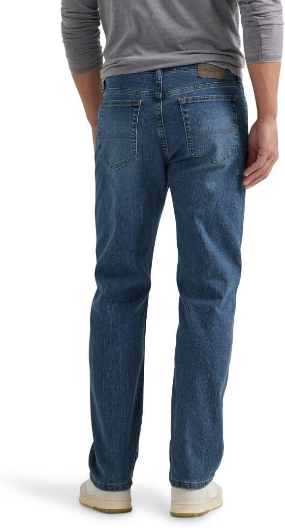 Detalle de Wrangler Authentics Jeanshose für Herren – Regular Fit mit elastischem Bund