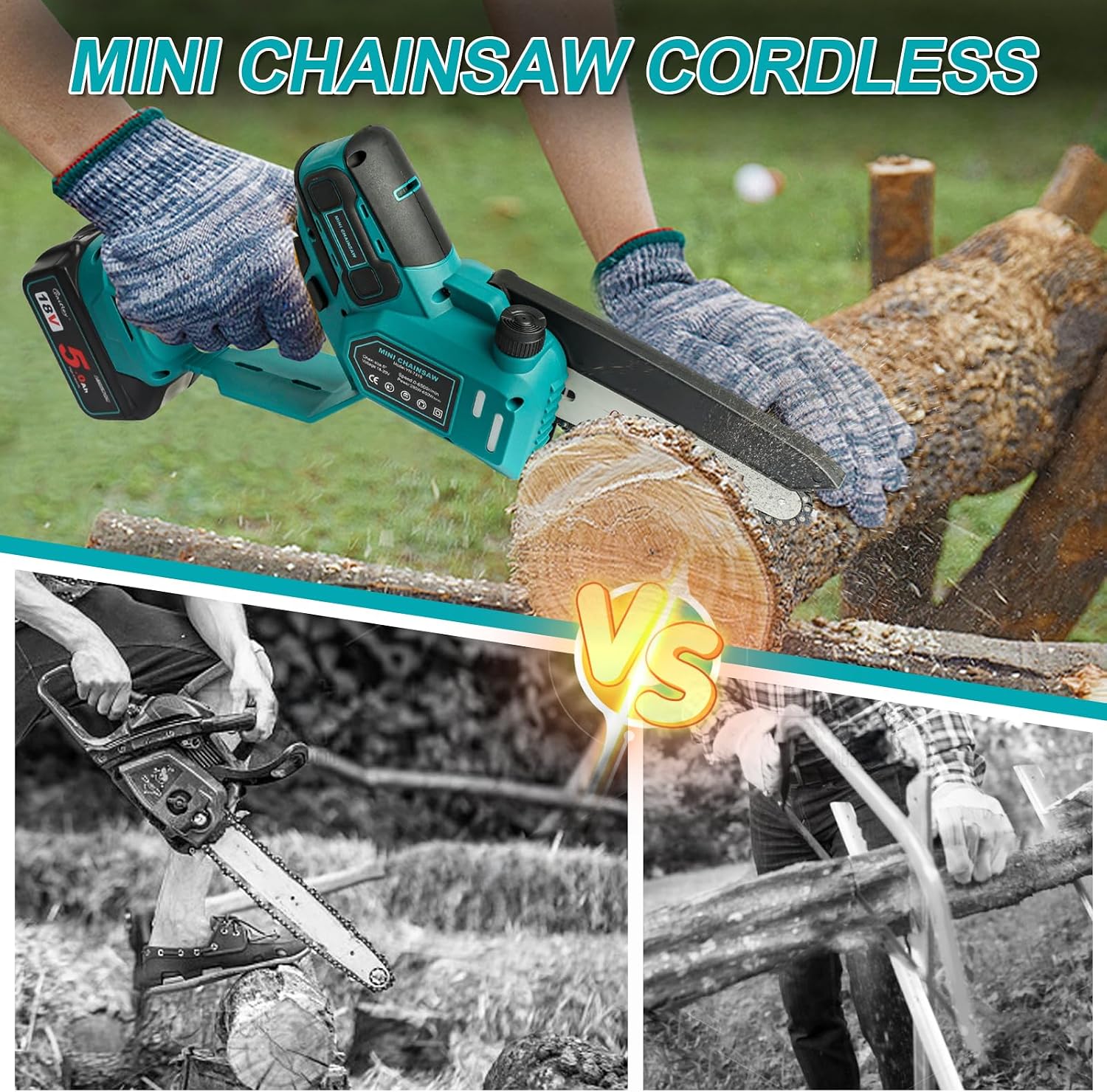 Thumbnail 4 de Waitley mini chainsaw for 15 cm bar