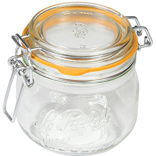Le Parfait - Bocaux Super 0,5L, Lot de 6: rangement élégant et fiable