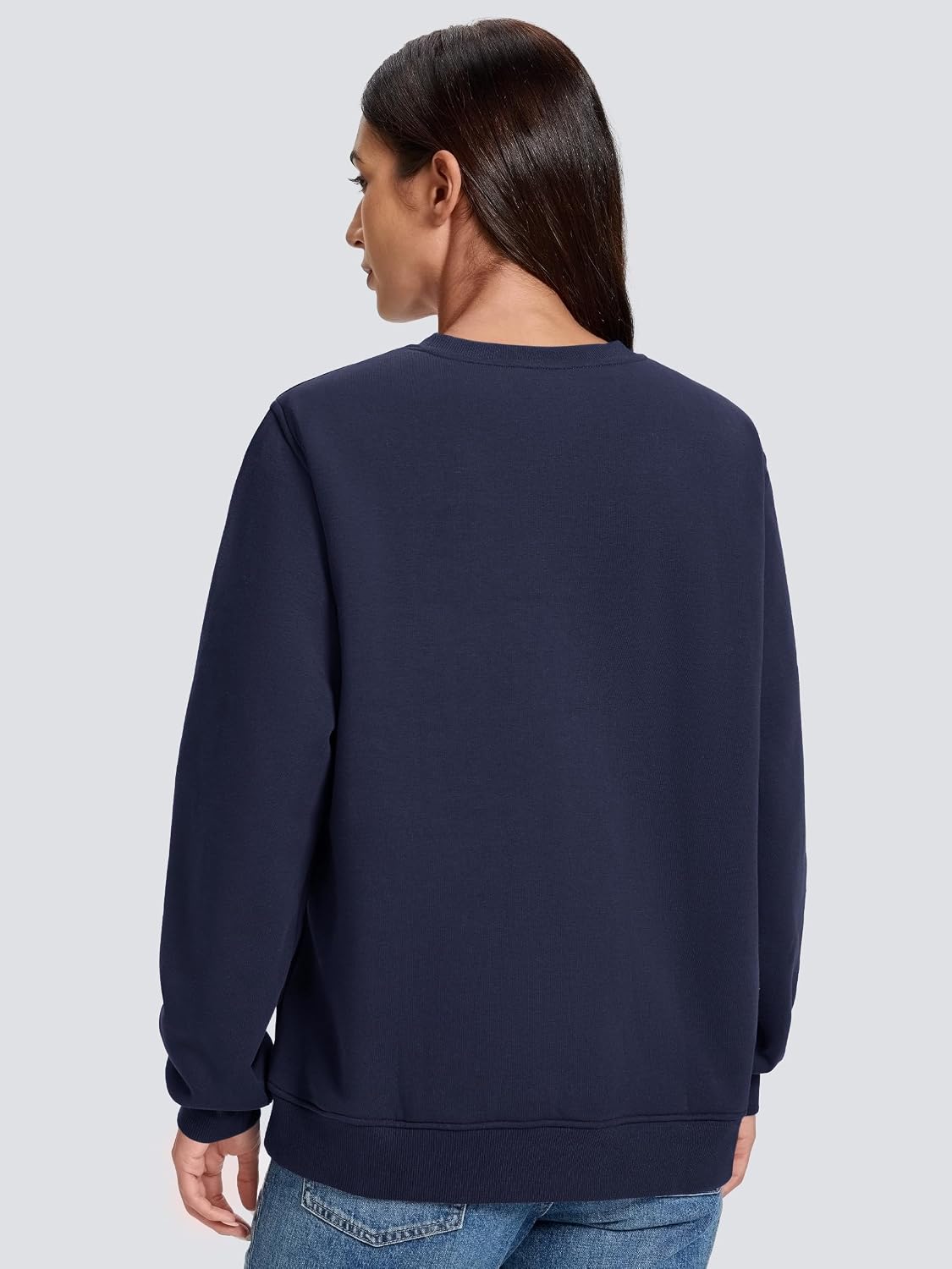 Detalle 2 de Tacvasen Damen Sweatshirt mit Fleece Innen