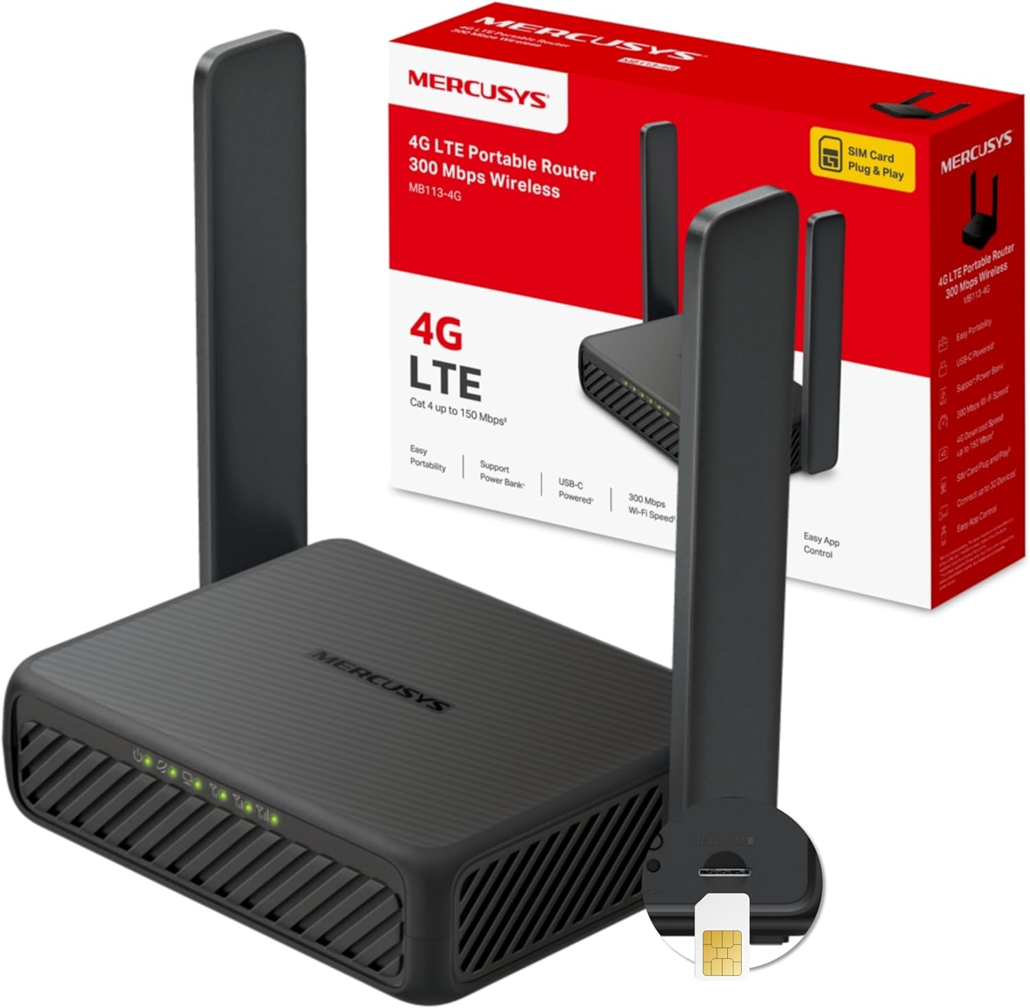 Mercusys MB113-4G LTE Router