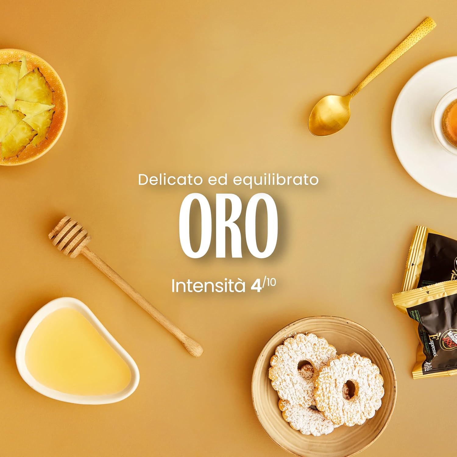Thumbnail 6 de Caffè Vergnano 1882 – 50 Capsule Oro: compatibile Nespresso ed Espresso1882, compostabili