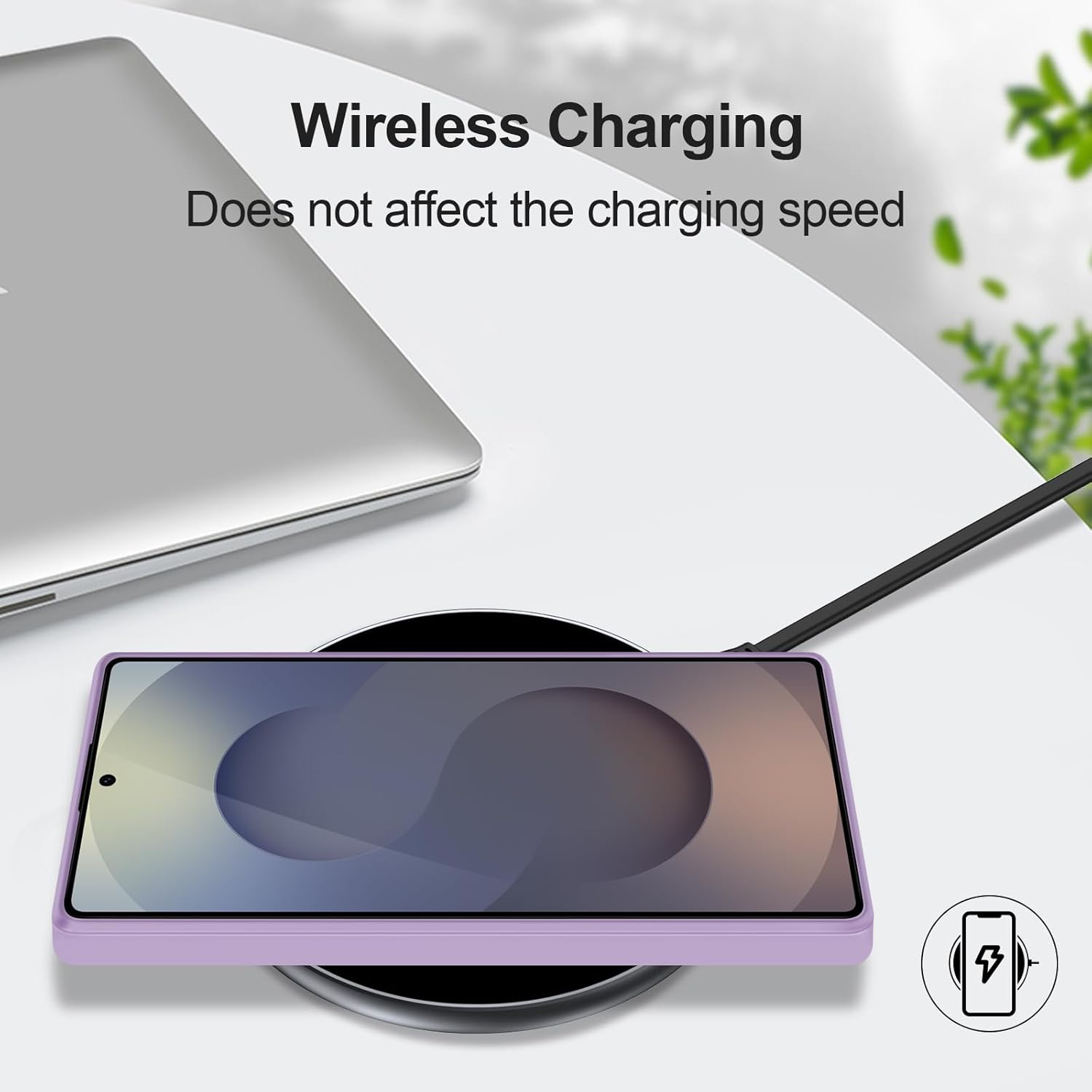 Thumbnail 5 de GiiYoon Hülle für Samsung Galaxy S25 Ultra – Hochwertiges Liquid Silicone Case in Lila