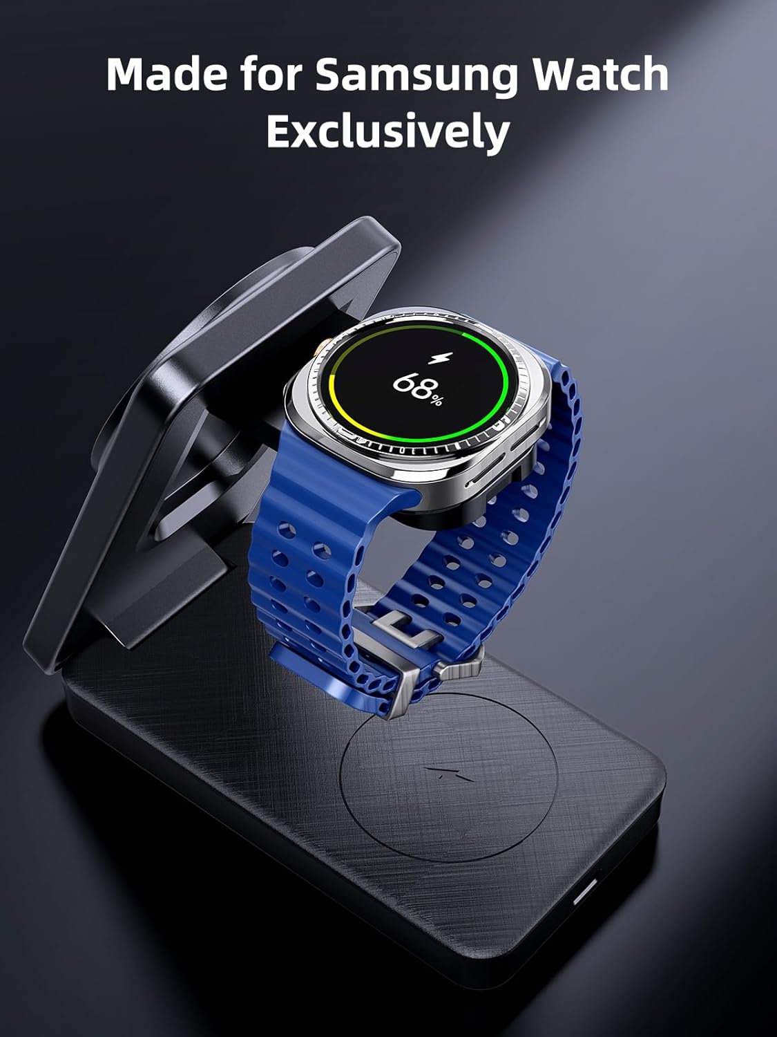 Thumbnail 3 de Chargeur Magnétique Induction 3-en-1 pour Samsung Galaxy S26 Ultra / Z Fold7 / Z Flip7 – Pliable
