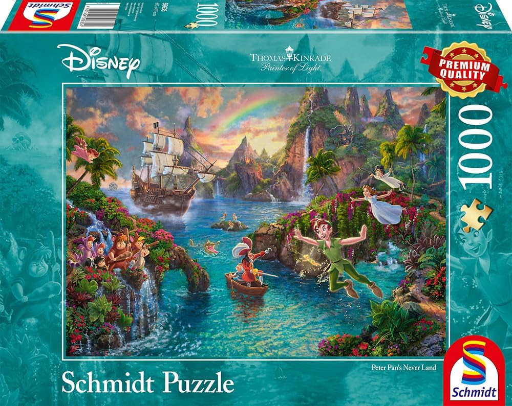 Thumbnail 3 de Puzzle Schmidt Thomas Kinkade Disney Peter Pan da 1000 pezzi (12+)