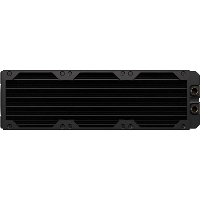 Detalle de Corsair Hydro X Series XR5 360mm: refrigeración líquida con 3 ventiladores y compatibilidad iCUE Link