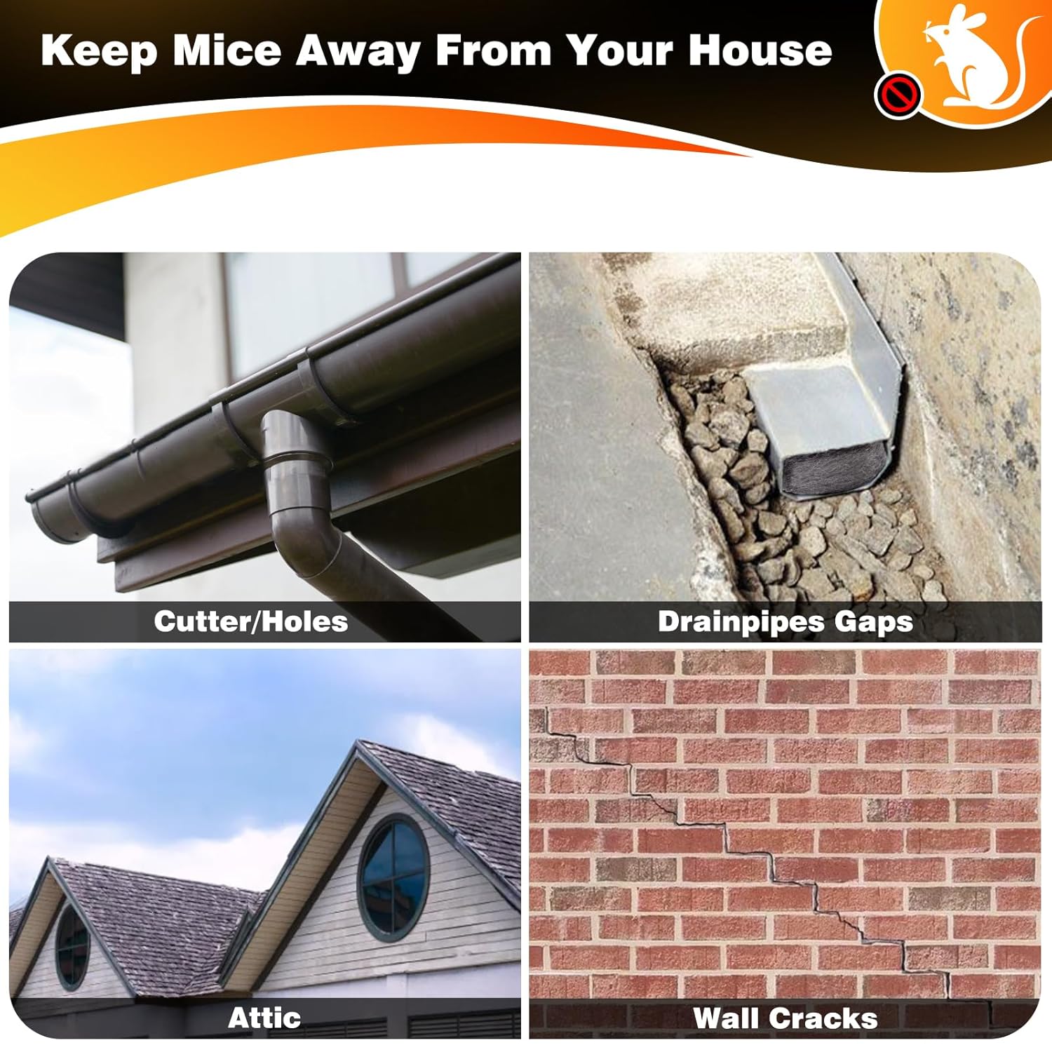 Thumbnail 3 de Steel Wool Mice 0000 6 Pack