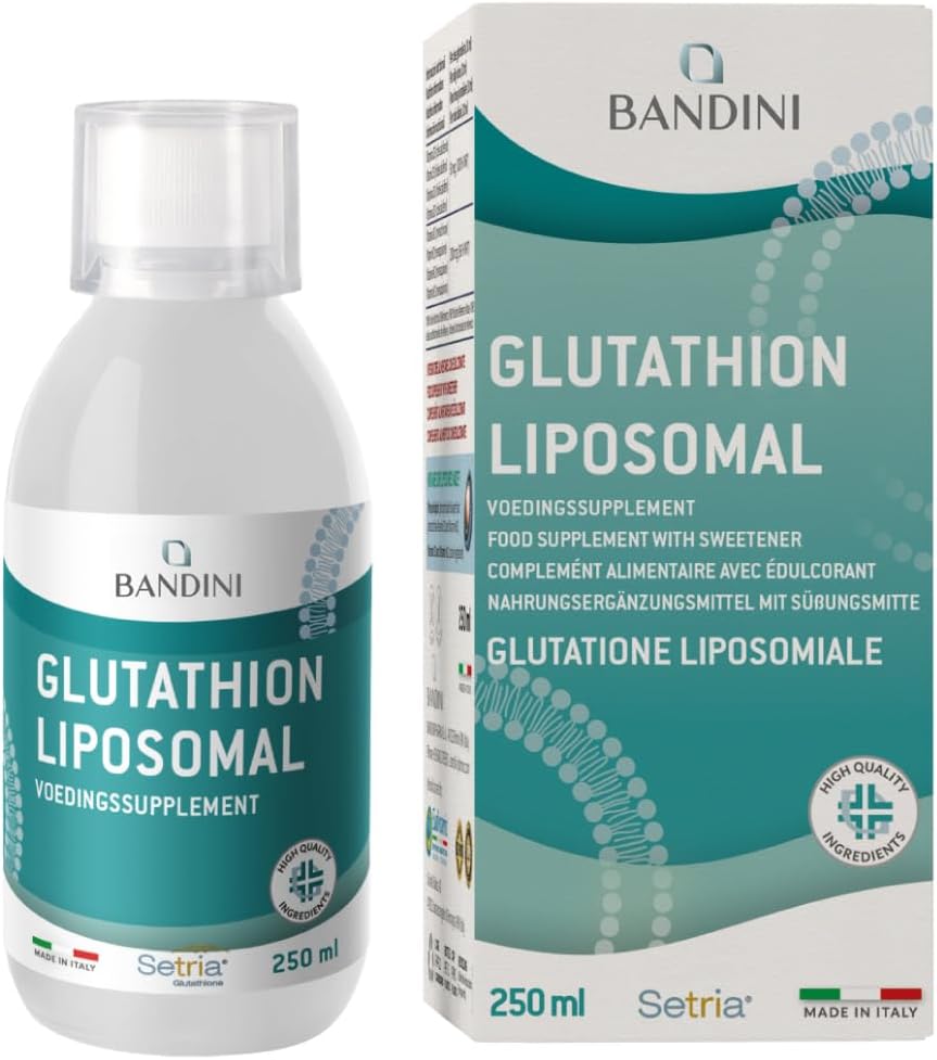 Detalle de Bandini liposomaal glutathion 250 ml met 250 mg gereduceerd Setria