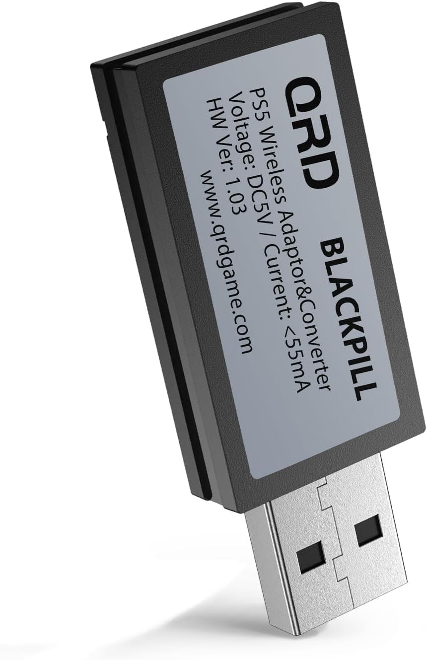 Thumbnail 2 de QRD Convertitore adattatore wireless 2 in 1 per controller PS5/PS4 e PC (compatibile Spark N5)