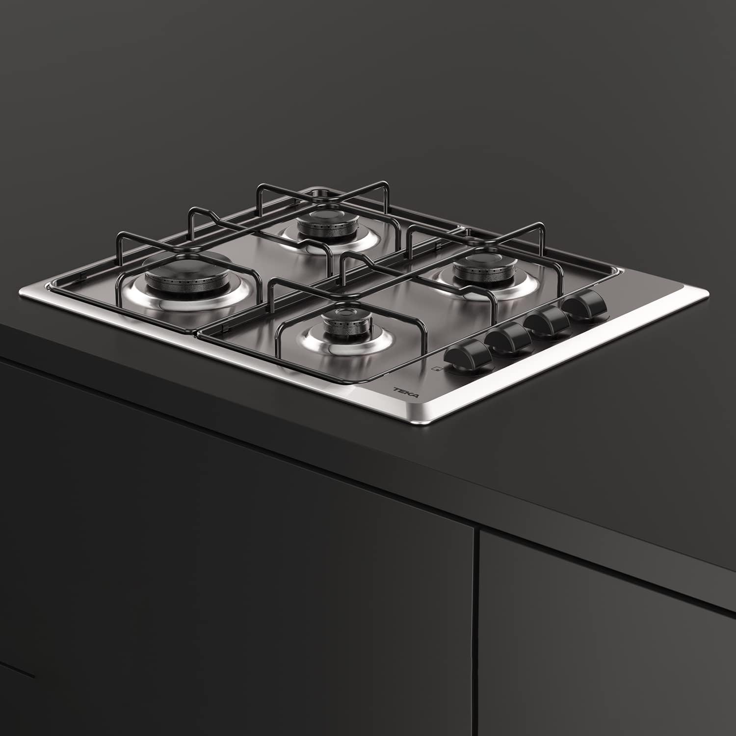 Detalle 2 de TEKA HLX 640 KL Placa gas 58 cm 4 fuegos