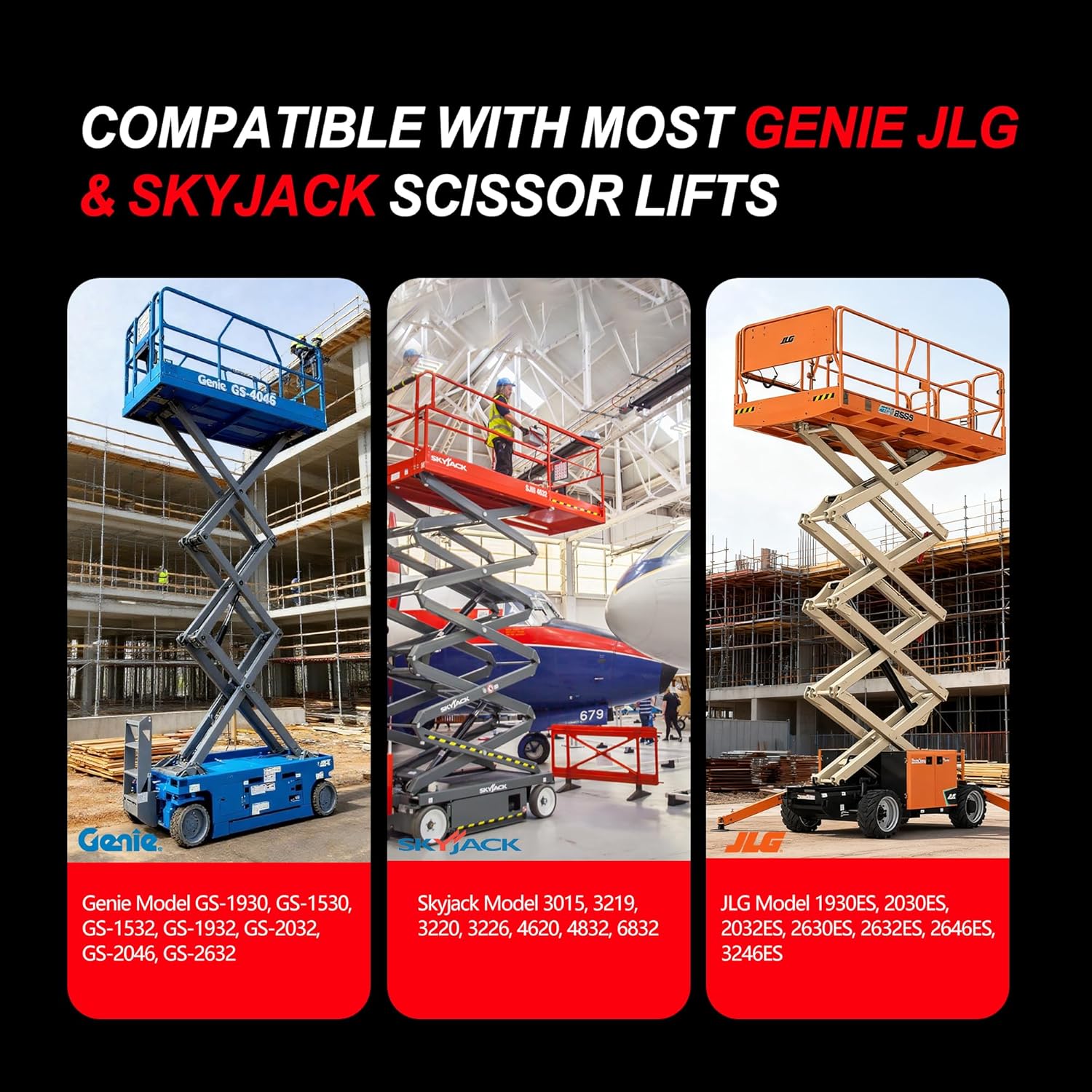 Thumbnail 3 de SWKOCNOI HB600-24B 24V 25A Scissor Lift Battery Charger (Replaces 161827/128537/96211/105739GT)