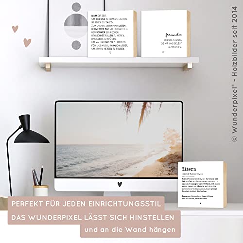 Thumbnail 6 de Wunderpixel Holzbild Definition Eltern v2 – 15x15x2 cm, echter Fotodruck auf Birkenholz