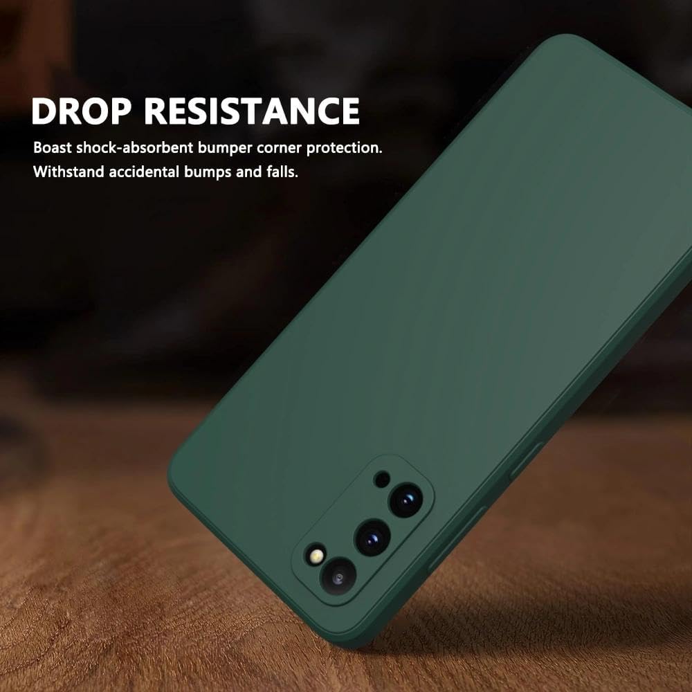 Thumbnail 2 de ULXITEYU Soft TPU Slim Case for Samsung Galaxy S20 – Dark Green