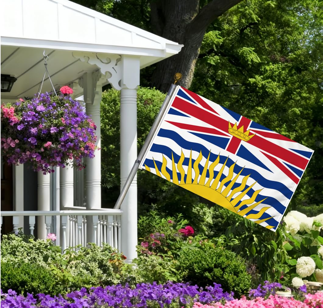 Detalle de British Columbia Flag 4x6 ft