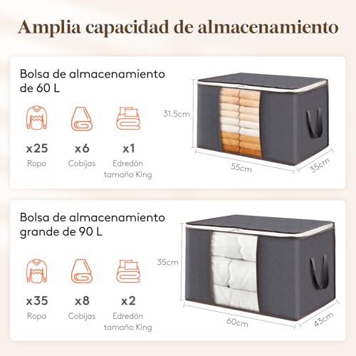 Thumbnail 1 de Lifewit Cajas Almacenaje 6 piezas Ropa