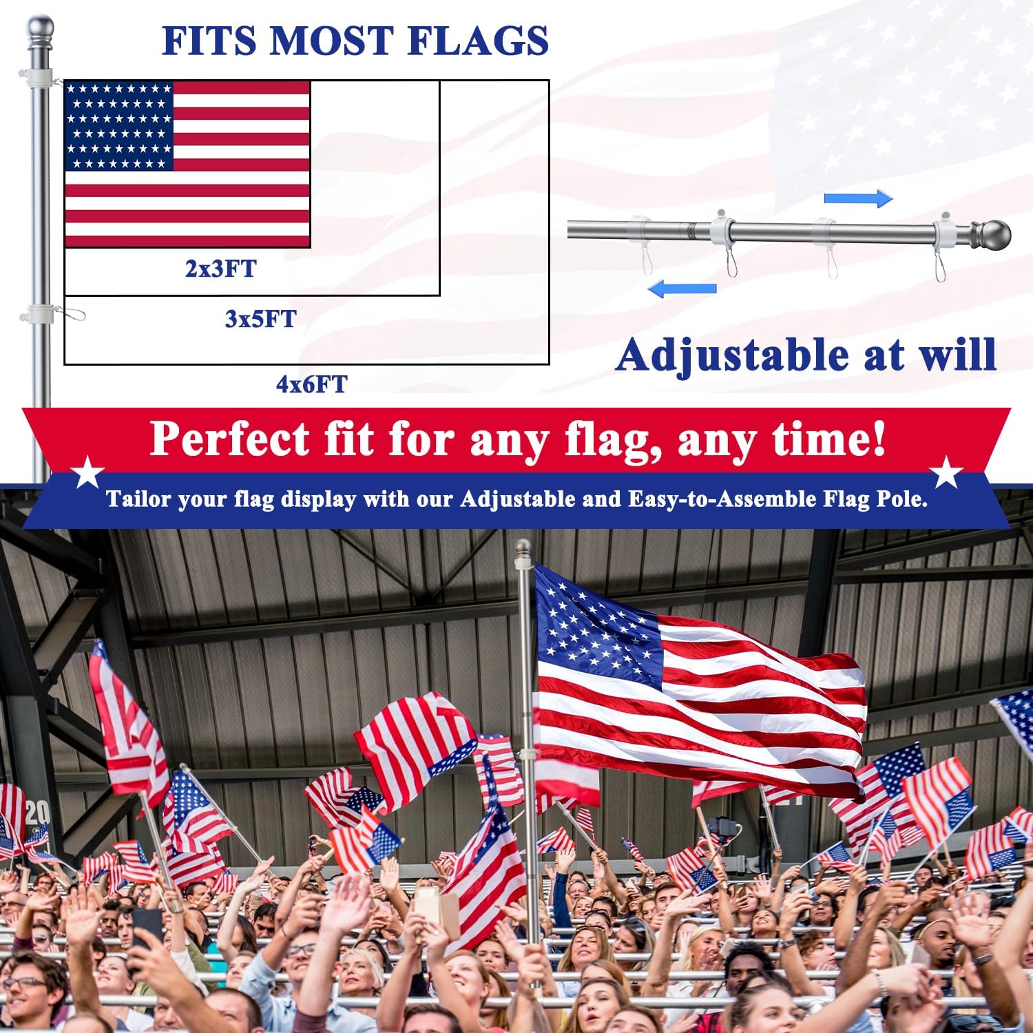 Thumbnail 3 de PHITRIC Flagpole 5FT
