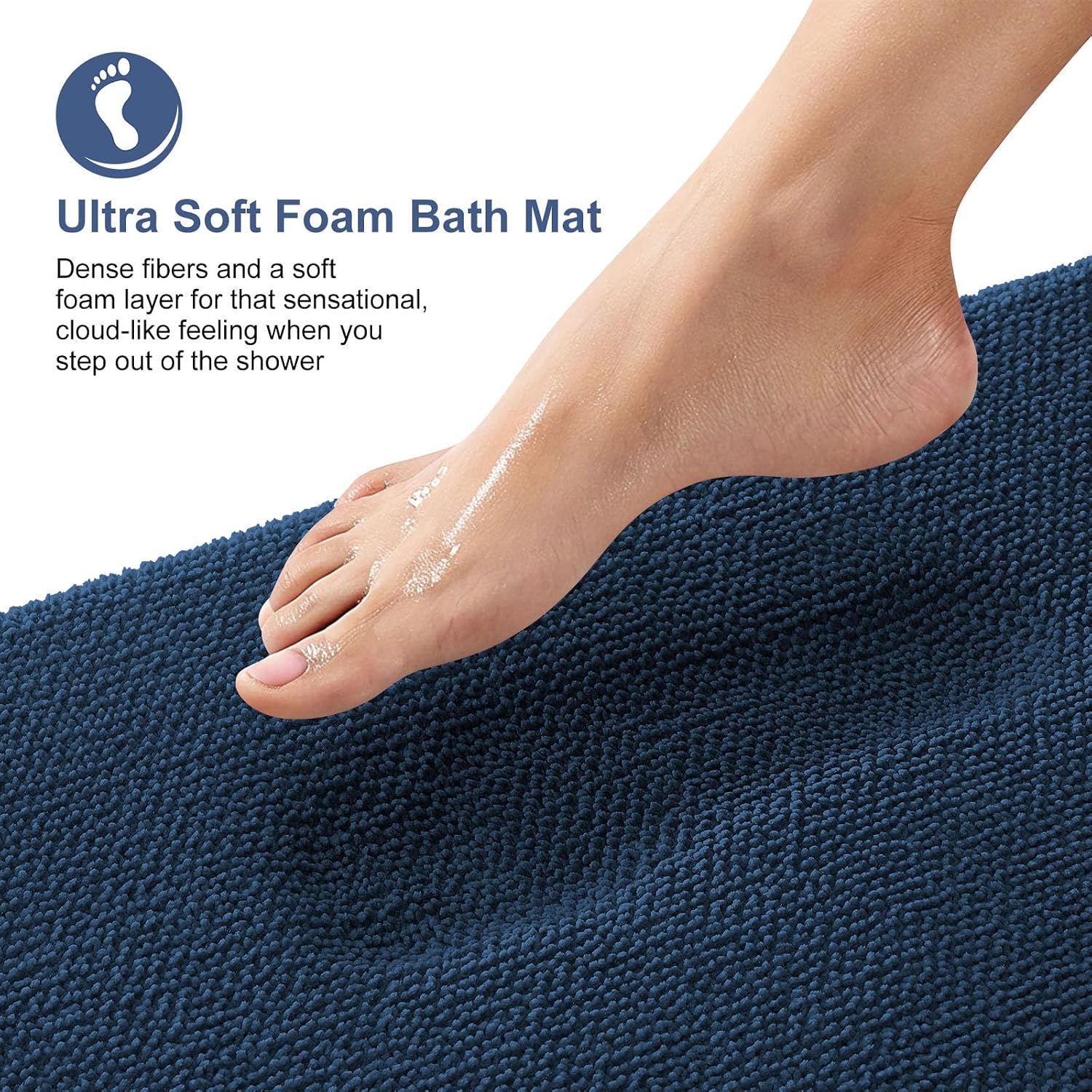 Detalle 2 de OLANLY Bathroom Runner Rug 50x30