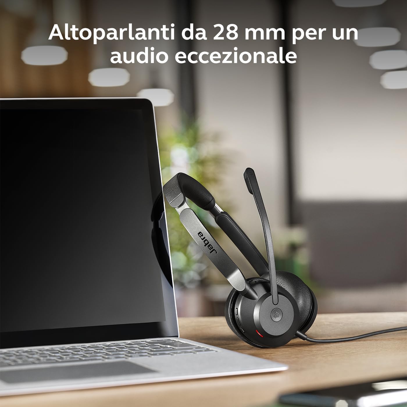 Thumbnail 5 de Jabra Evolve2 30 SE (USB-A/USB-C) cuffie con microfono con cancellazione del rumore certificate UC
