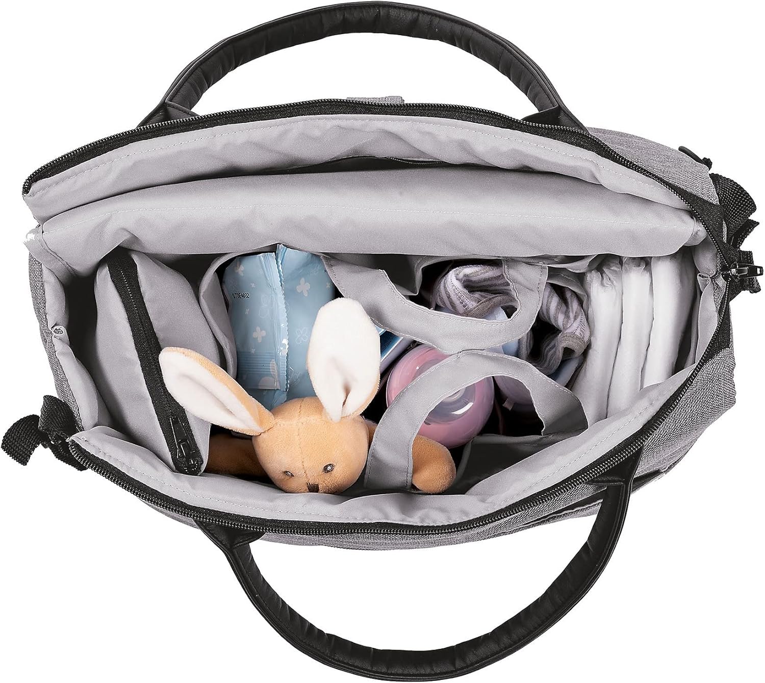 Thumbnail 2 de Chicco Borsa Organizer con Fasciatoio (nero): organizer removibile e fasciatoio integrato