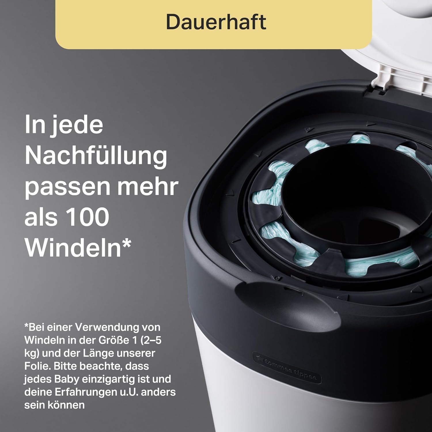 Thumbnail 6 de Tommee Tippee Twist and Click Windeleimer 33 đź—‘