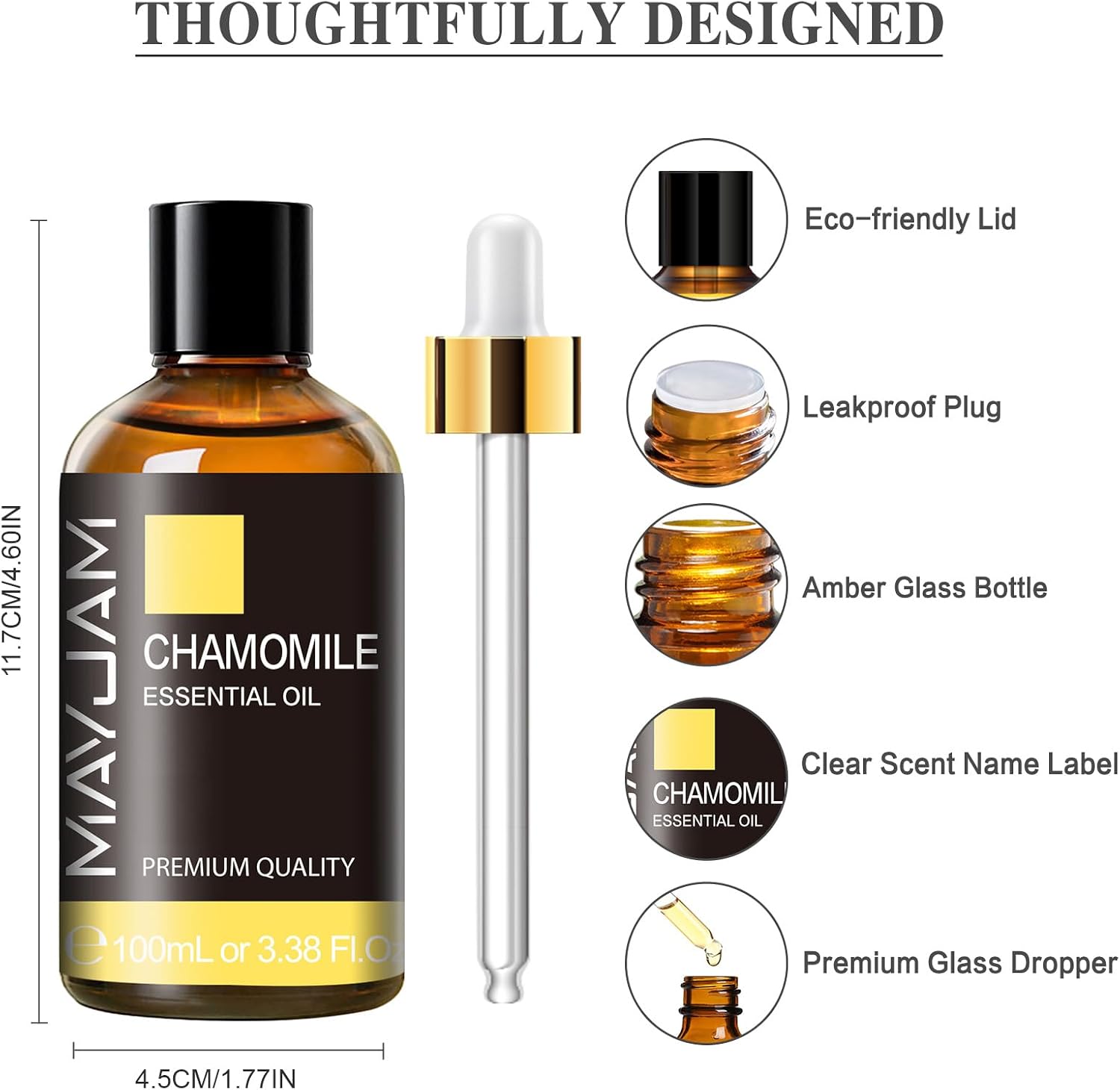 Detalle 1 de Chamomile essential oils 100ml for diffusers