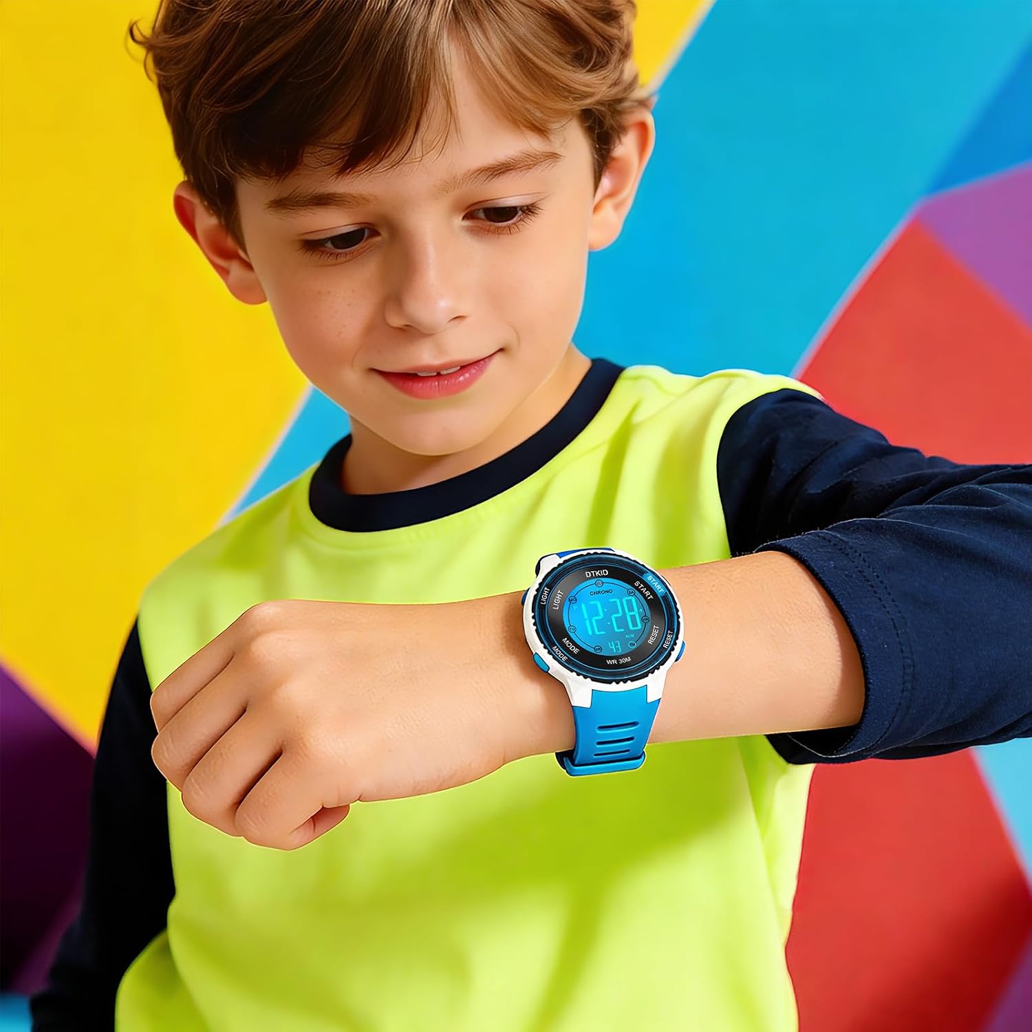 Detalle 2 de DTKID Orologio Digitale Bambino 3 ATM