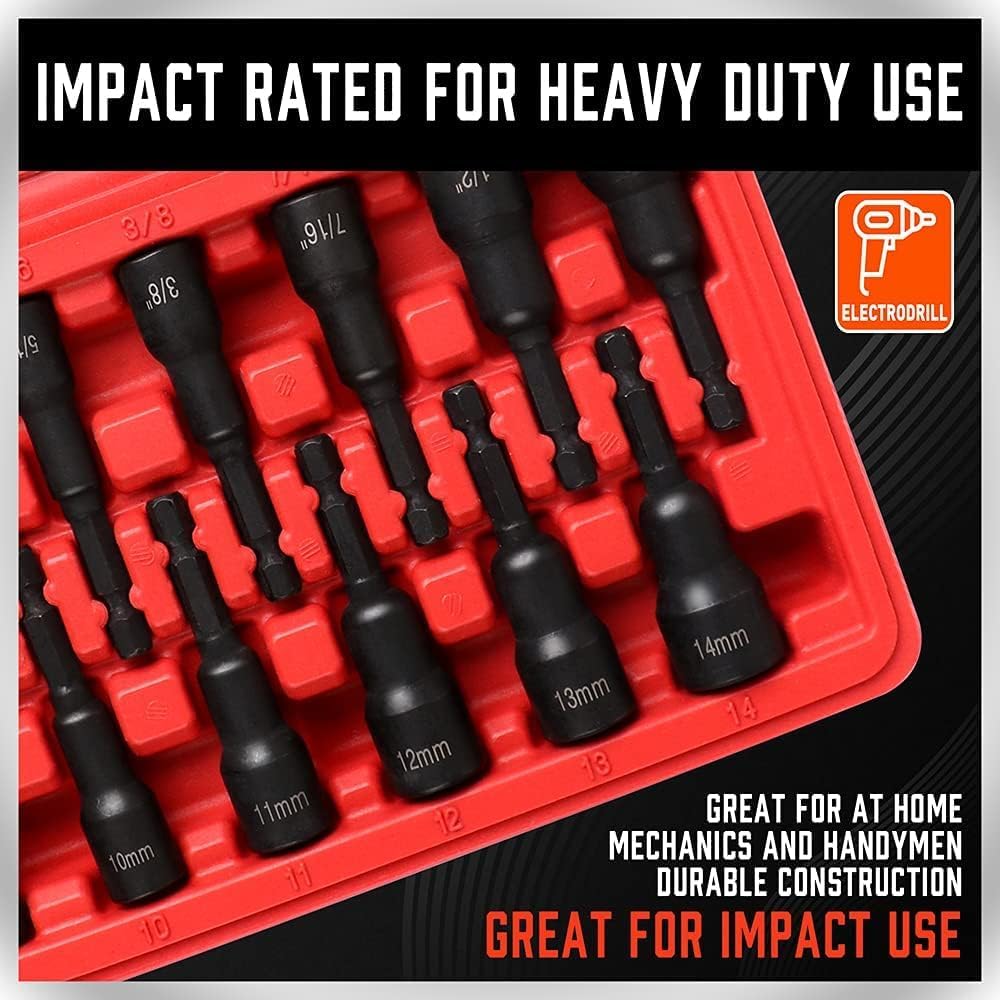 Thumbnail 2 de Magnetic Nut Driver Set, 12-Piece