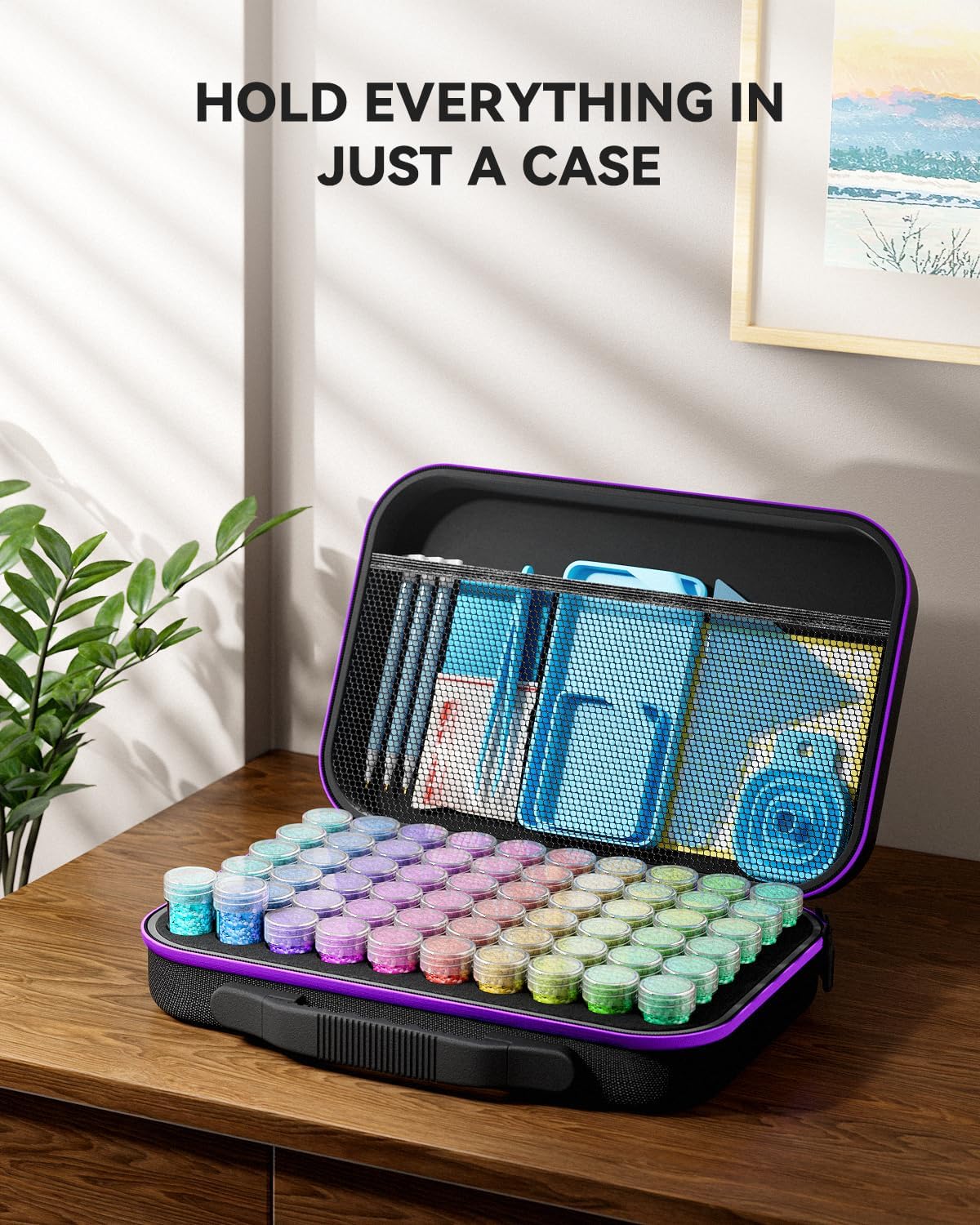 Thumbnail 1 de ARTDOT 60-slot diamond storage box kit 🎨