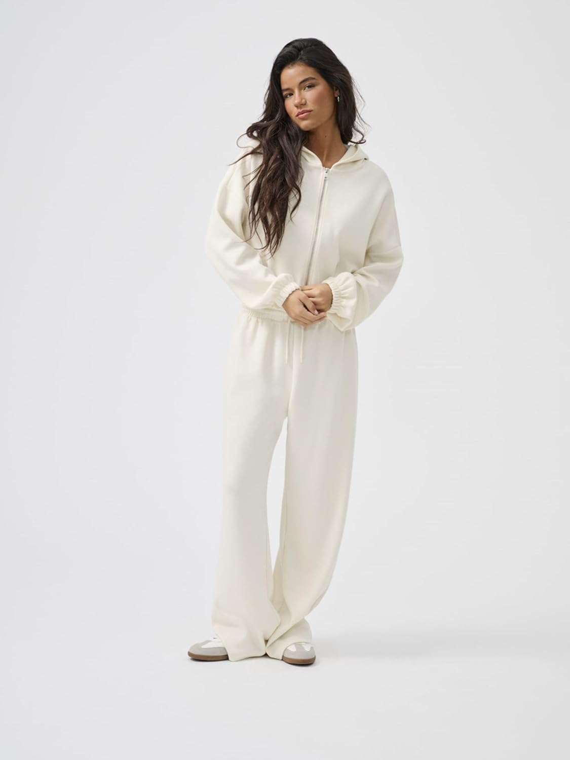 Detalle de ONLY Onlscarlett Wide Pant Swt Noos Donna