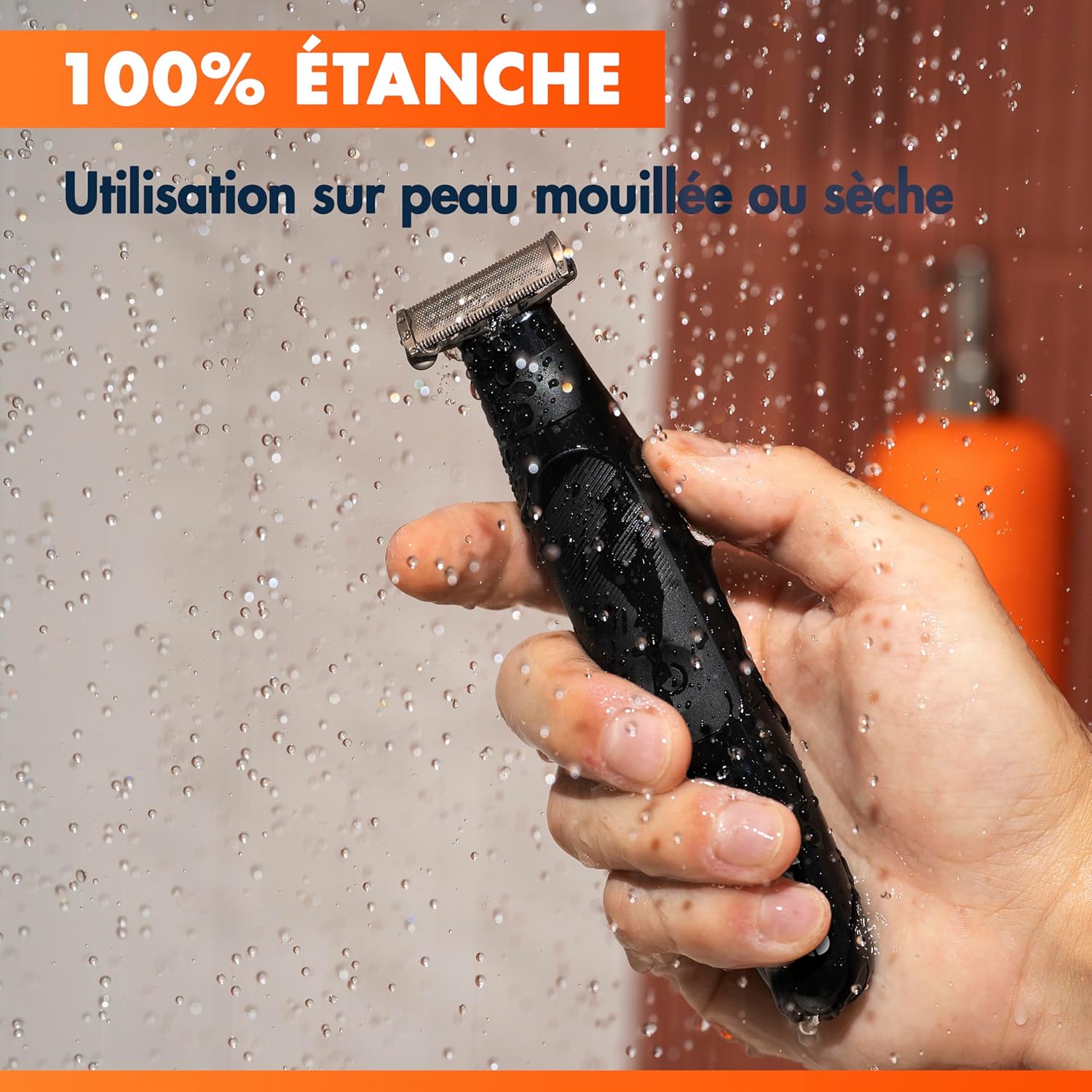 Thumbnail 5 de Gillette Fusion One (Braun) – tondeuse et rasoir électrique homme hybride tout-en-un, tête pivotante, étanche