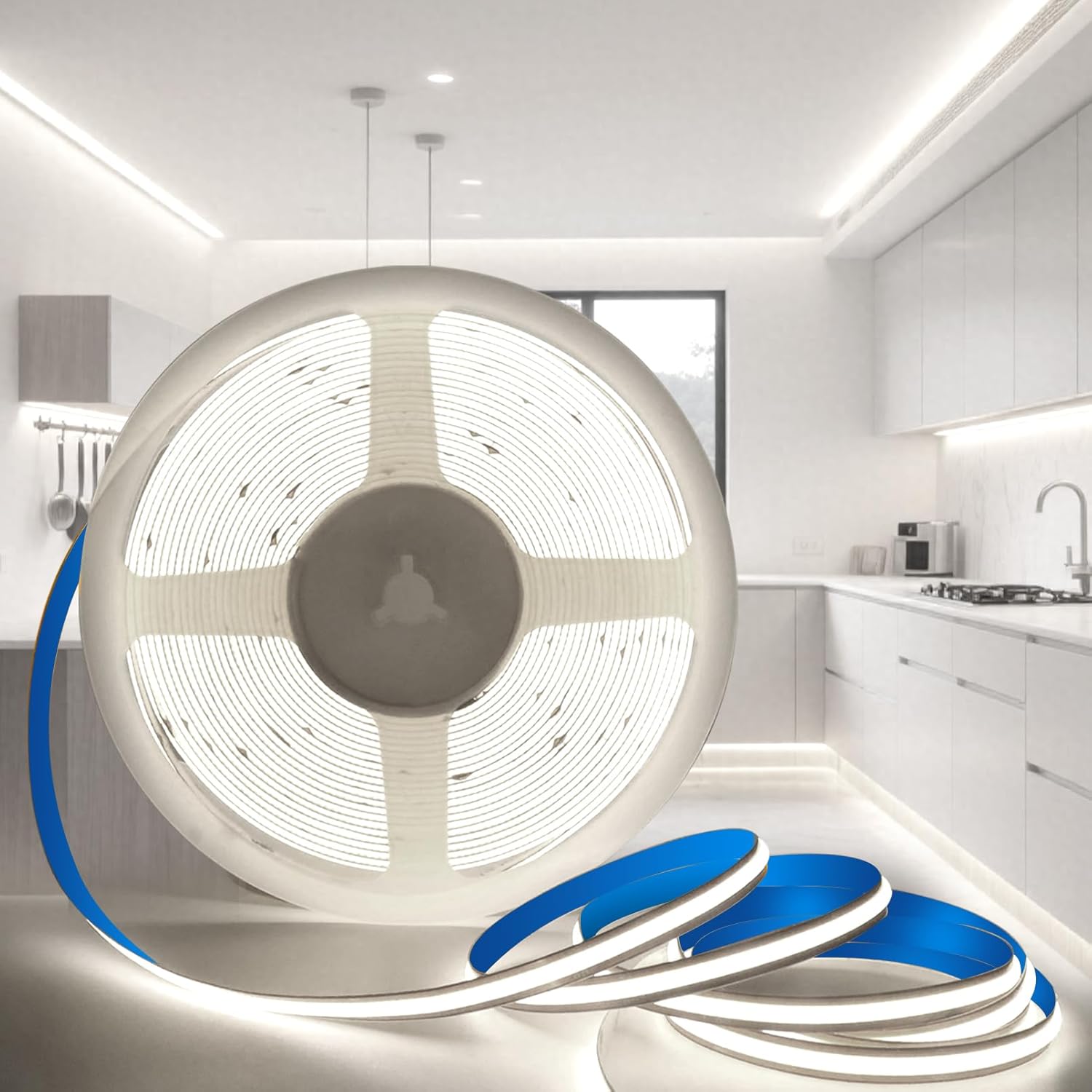 KSIBNW Tira de LED COB 24V 10M 6000K