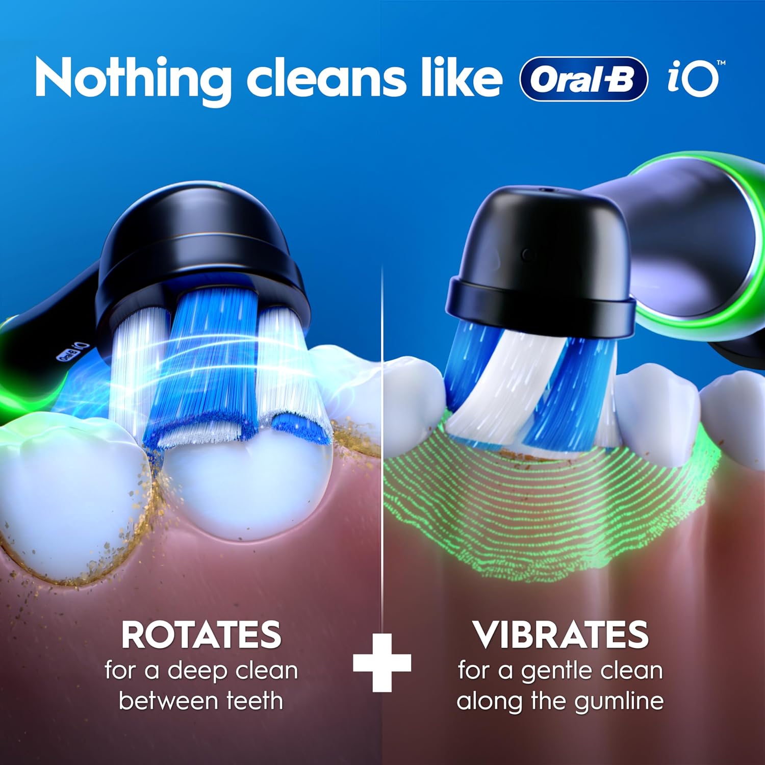 Thumbnail 3 de Oral-B iO 3 Matt Black Electric Toothbrush