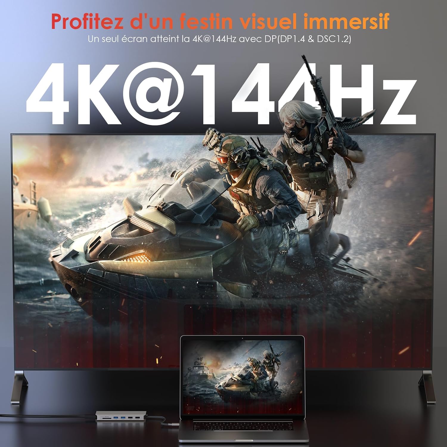 Thumbnail 2 de WAVLINK Station d'accueil USB-C 100W