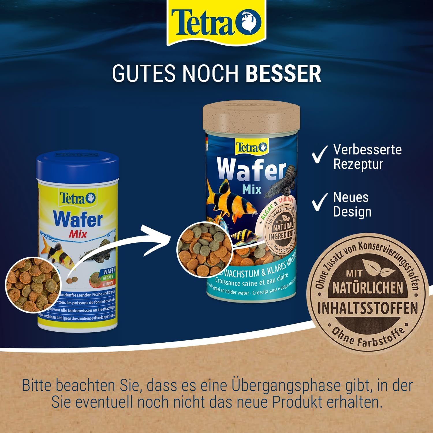 Thumbnail 1 de Tetra Wafer Mix – Bodenfischfutter für Welse und Krebse, 1 L