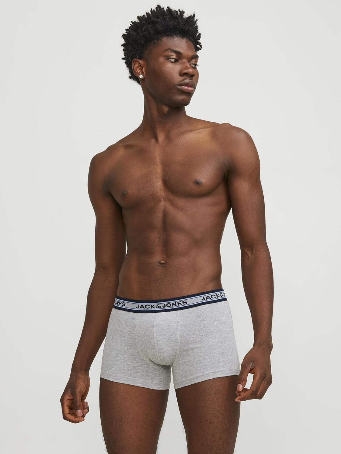 Detalle de JACK & JONES Herren Trunks im 10er-Pack – aus Bio-Baumwolle mit Elasthan