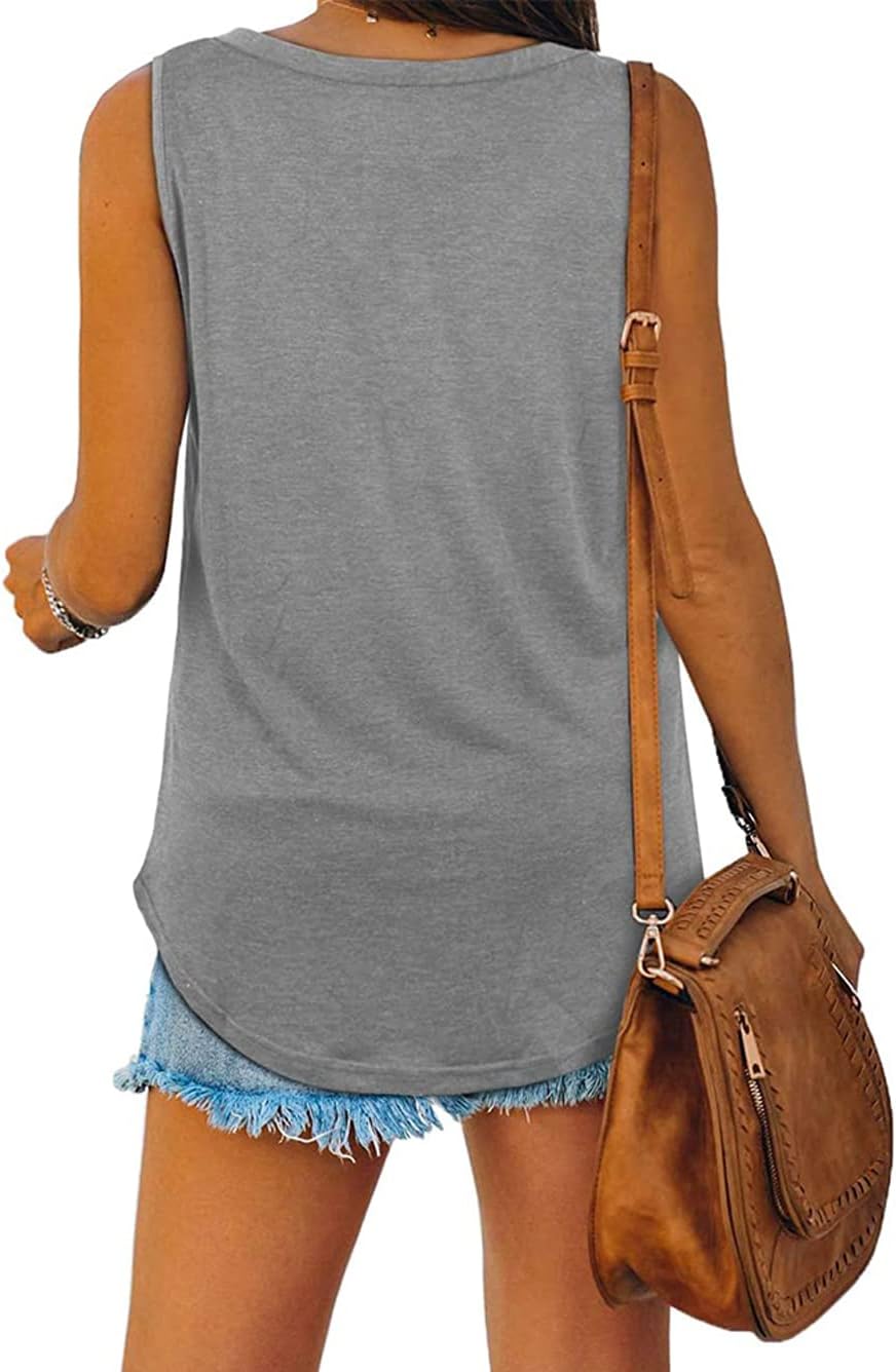 Thumbnail 3 de iChunhua Summer V Neck Sleeveless Top — Lightweight, Versatile Tank