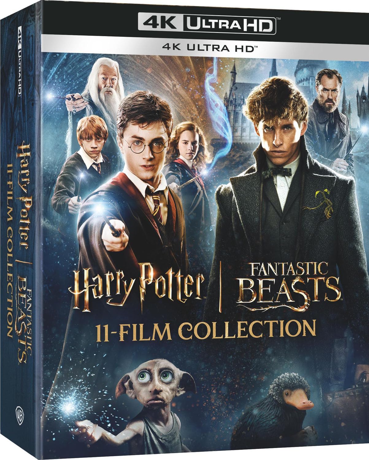Detalle 2 de Harry Potter and Fantastic Beasts 11-Film Collection, 4K Ultra HD