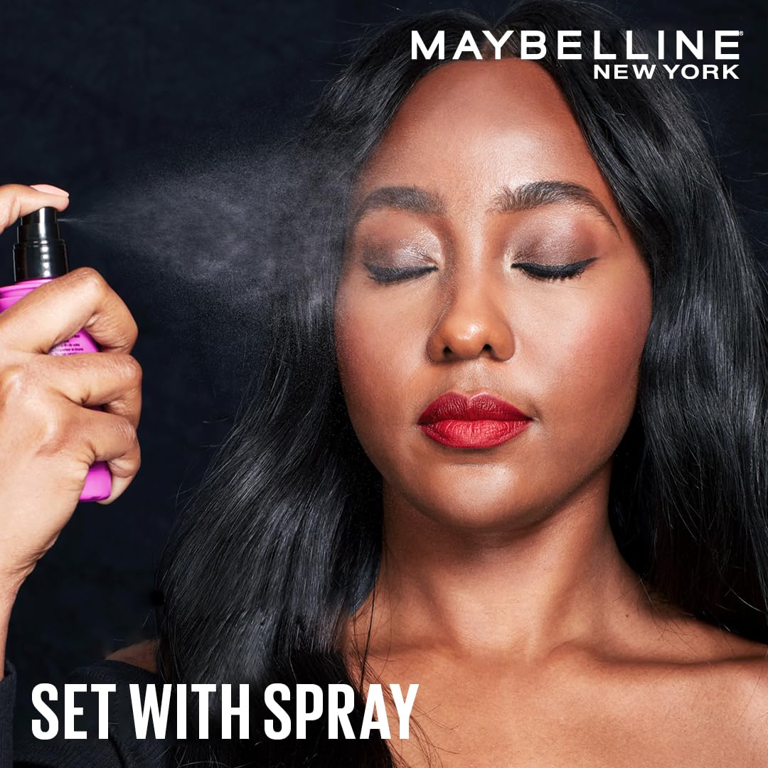 Thumbnail 3 de Maybelline New York Lasting Fix Spray für Make-up (transparent, Vanille) – Fixierspray mit mattierendem Mikropulver