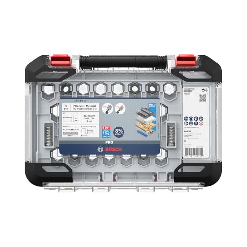 Detalle 2 de Bosch 9x Set sierra corona PRO Multi Material Ø 20–64mm