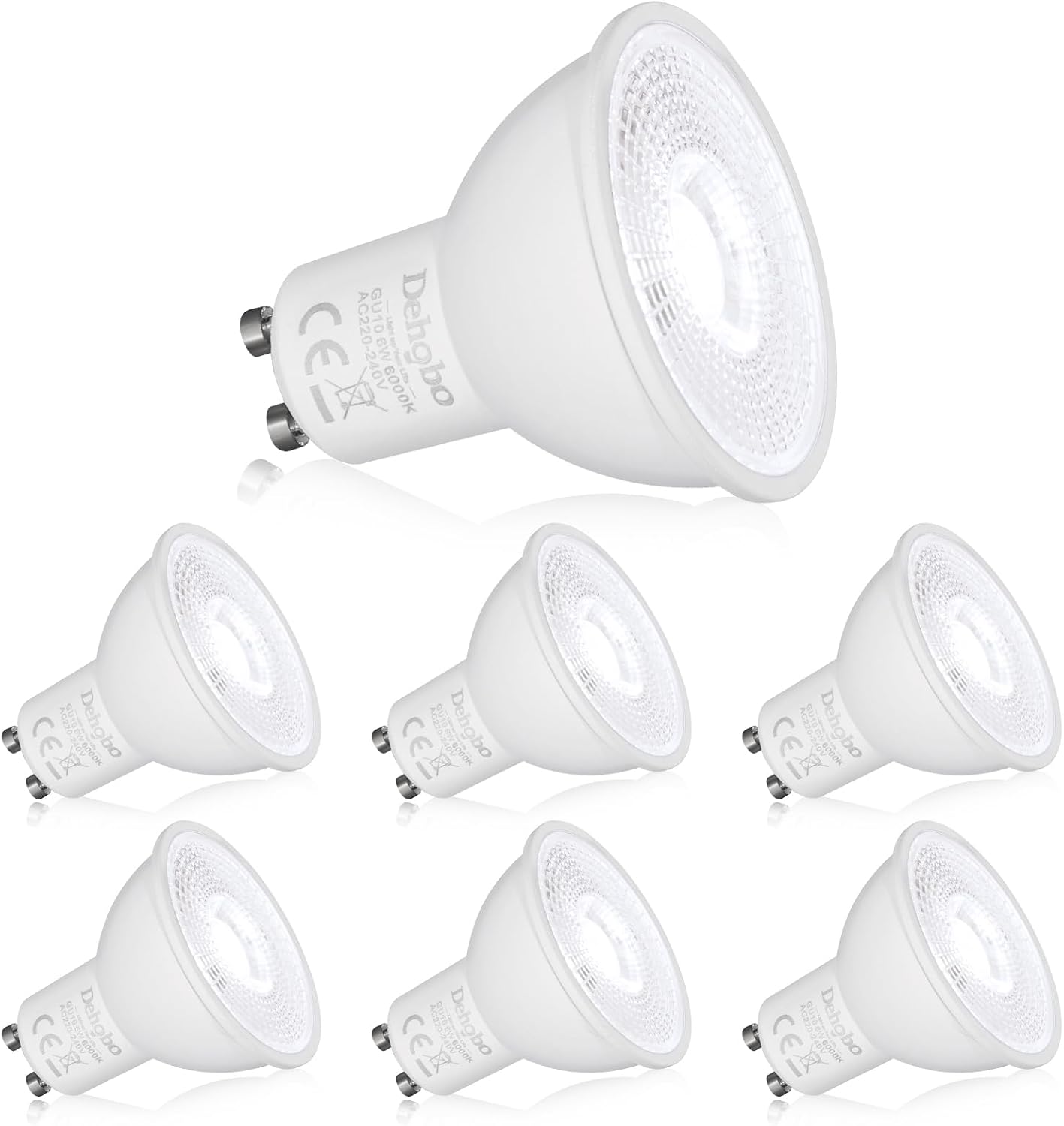 Detalle de Dehobo Bombillas LED GU10 6 W 480 lm