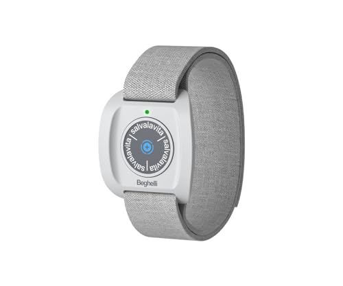 Detalle de Beghelli Salvalavita Band Plus – Bracciale SOS resistente all’acqua per emergenze, da abbinare al cellulare Beghelli