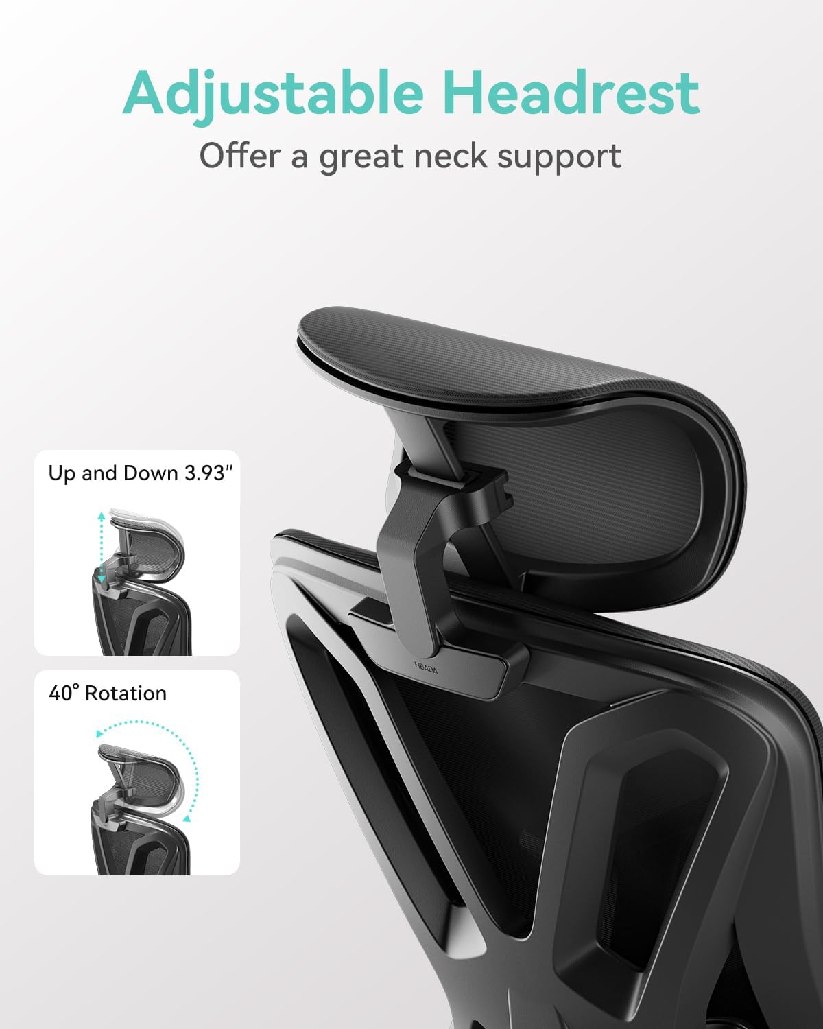 Thumbnail 4 de Hbada P5 Ergonomic Office Chair with Footrest