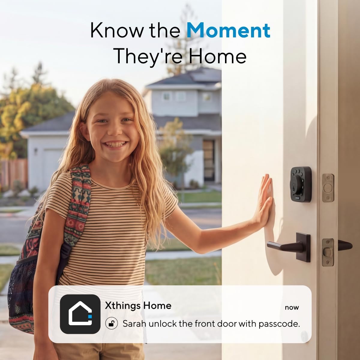 Detalle de ULTRALOQ smart lock U-Bolt