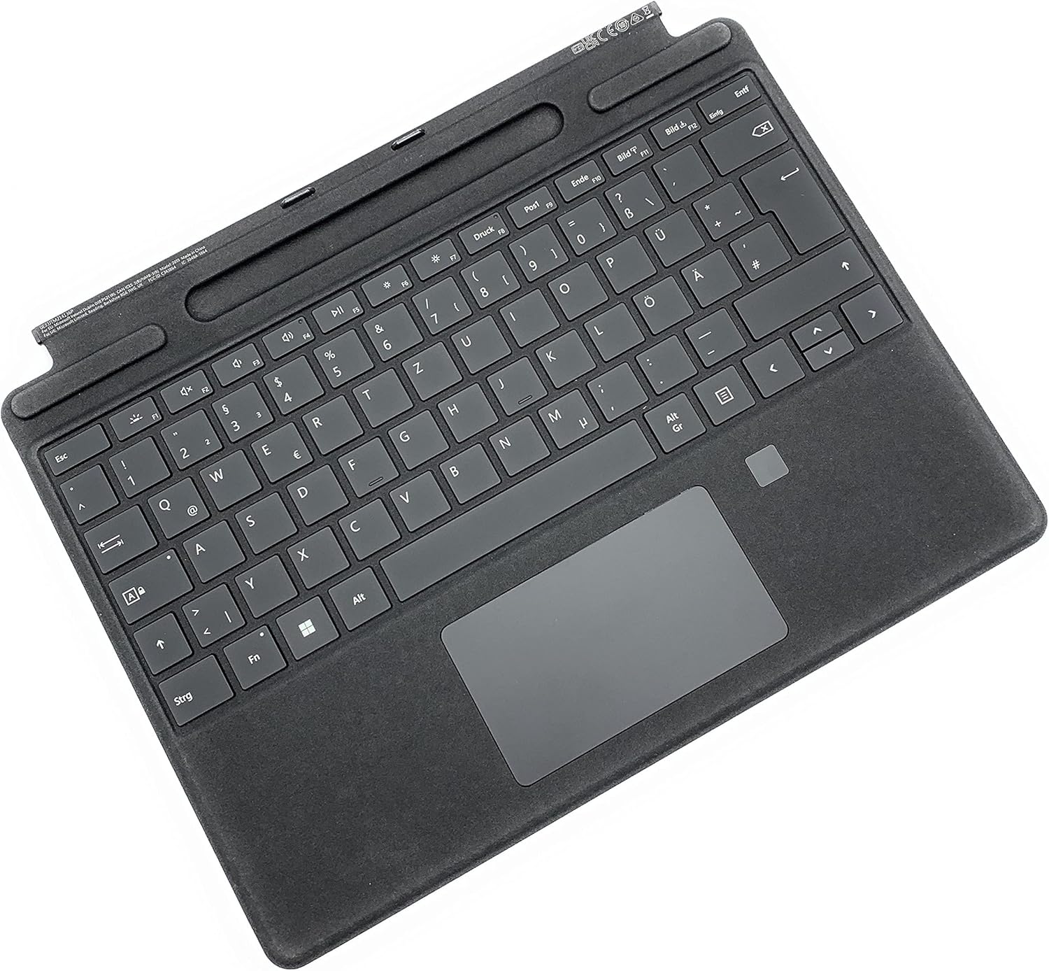 Thumbnail 5 de Microsoft Signature Keyboard in Platin für Surface Pro 8/9/X – ergonomisches Tastatur-Setup